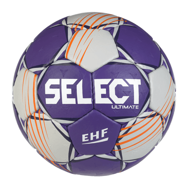 Bola de Handebol Select Ultimate • Cinza e Roxa